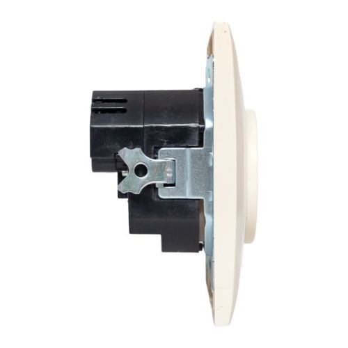 Валенсия розетка 1-местная с/з 16А кремовая с защ, штор, с 2 USB 2,1А PROxima | код EWR16-028-20-2USB | EKF фото 5