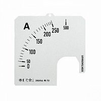 Шкала для амперметра |  код.  SCL-A1-300/96 |  ABB