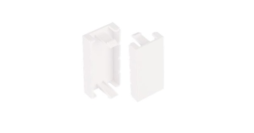 Вставка-заглушка формата Mosaic 22,5x45 мм | код NMC-PM0P-ST-PH-WW | NIKOMAX