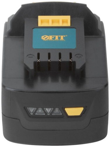 Батарея аккумуляторная 20 В, Li-Ion, 4,0 Ач, 0,7 кг, индикатор заряда, коробка | код 79936 | FIT фото 5