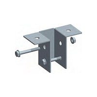 Опора напольная для алюминиевого лестничного лотка | код LAN-LTA-STD | LANMASTER