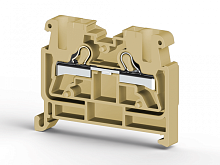 307 492, Миниклеммник пруж. быстрозажимной (Push in), 2,5 мм.кв., на din-рейку 35 мм, (зеленый), PYKMR 2,5 | код 0.0.0.3.07492 | KLEMSAN