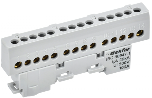 TEKFOR Шина L фаза изолированная на универсальном держателе 6х9-14-Ср IEK | код TF-NN10-14-KL-K03 | IEK TEKFOR Шина L фаза изолированная на универсальном держателе 6х9-14-Ср IEK | код TF-NN10-14-KL-K03 | IEK