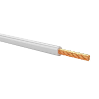 Провод силовой ПуГВ 1х0.75 белый ТРТС | код БП-00012527 | ЭлПром