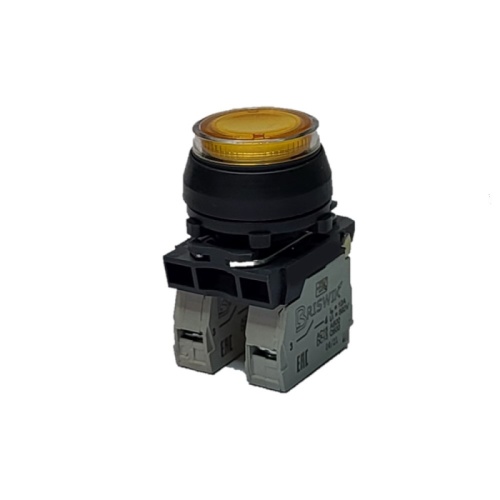 Выключатель Briswik КЕ 171/4м -Л 220В желтый 1но+0нз цилиндр с подсветкой IP66 УХЛ2 10А | код aZ-EB-6Ai-7411 | Briswik Выключатель Briswik КЕ 171/4м -Л 220В желтый 1но+0нз цилиндр с подсветкой IP66 УХЛ2 10А | код aZ-EB-6Ai-7411 | Briswik