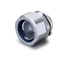 Муфта вводная для металлорукава ВМ-60 (РКн-60 (2 1/2 ), гайка под рожковый ключ) Промрукав | код PR08.3782 | ПРОМРУКАВ