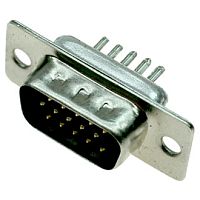 Разъём D-SUB RUICHI DHS-15M, 15 контактов | код 54959 | Ruichi