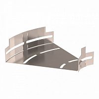 Угол горизонтальный изменяемый 0-45 градусов Стандарт INOX (AISI 409) 200х50 Промрукав | код PR16.3650 | ПРОМРУКАВ