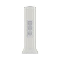 Алюминиевая колонна 0,5 м, цвет светло-серебристый металлик (упак. 1шт) | код. 19551 | DKC