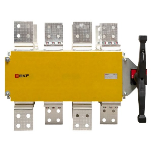 Рубильник-переключатель 2000A 4P c рукояткой управления для прямой установки PowerSwitch EKF | код pscs-2000-4 | EKF фото 3