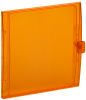 TEKFOR Дверца для корп. пласт. КМПн-24 IP65 оранж. пр. IEK | код TF-KP72D-DV-24-K09 | IEK