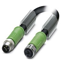 Силовой кабель SAC-4P-M12MST/10,0-PUR/M12FST | код 1408811 | PHOENIX CONTACT