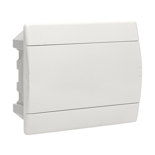 Щит распределительный ЩРВ-П-12 (пром, упаковка) белая дверца IP41 Basic | код pb-v-12w-bas | EKF