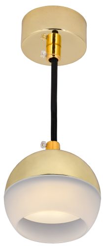 Светильник 4012 подвесной GX53 золото IEK | код LT-UCB0-4012-GX53-1-K22 | IEK фото 2