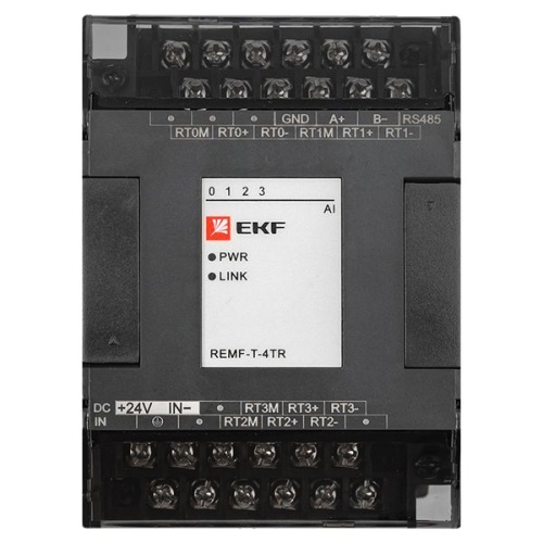 Модуль ввода термосопротивлений REMF 4 PRO-Logic | код REMF-T-4TR | EKF фото 4