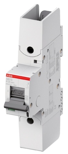 Выключатель автоматический  однополюсный S801S UC R 80А K 50кА (S801S-UCK80-R) | код. 2CCS861002R1627 | ABB 