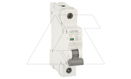 Авт. выключатель GYM8-1P-40C, 1P, 40A, хар-ка C, 4,5kA, 1M, без подкл. AU8, AL8. | код GYM81P40C_0 | GEYA Авт. выключатель GYM8-1P-40C, 1P, 40A, хар-ка C, 4,5kA, 1M, без подкл. AU8, AL8. | код GYM81P40C_0 | GEYA