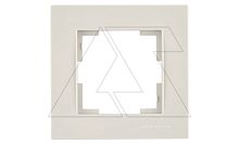 Rita - Рамка 1 пост, серый | код 2220-800-1103 | Mutlusan