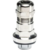 Кабельный ввод, 20 мм, snap-In, диапазон обслуживаемых кабелей 6-12 мм, IP68, латунь, тип покрытия: никель | код Z5.504.5121.0 | Wieland