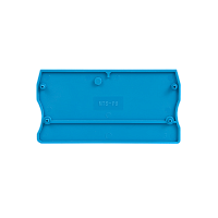 Заглушка торцевая 6, 10 мм?, синяя (уп. 20 шт.) MTS-PBL6 | код 136902 | MEYERTEC