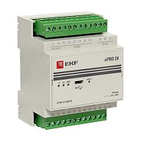 Контроллер базовый ePRO 24 удаленного управления 6вх\4вых 230В WiFi PROxima | код  ePRO-6-4-230-W | EKF