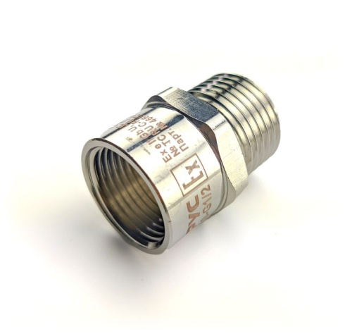 Ex-переходная муфта МПВЛ-G1/2-G3/4 Ех db e II Gb U ГОФРОМАТИК (ЗЭТАРУС) | код zeta30563 | ГОФРОМАТИК Ex-переходная муфта МПВЛ-G1/2-G3/4 Ех db e II Gb U ГОФРОМАТИК (ЗЭТАРУС) | код zeta30563 | ГОФРОМАТИК