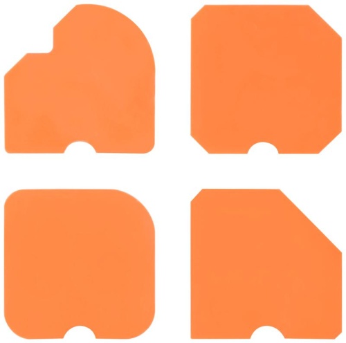 Шпатели эластичные для формирования швов, набор 4 шт | код 6894 | FIT фото 5