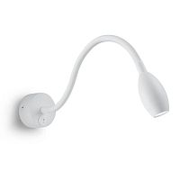 Светильник настенный светодиодный 3w 3700К на гибком основании белый | код 41228 | Feron