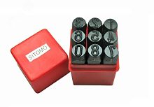 Клейма цифровые №8 стальные | код 26911 | Hortz