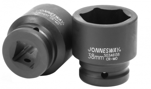S03A6138 Головка торцевая ударная 3/4DR, 38 мм | код S03A6138 | JONNESWAY S03A6138 Головка торцевая ударная 3/4DR, 38 мм | код S03A6138 | JONNESWAY