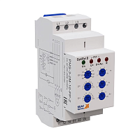 Реле контроля фаз OptiRel D PHS-3-2M-10-PN-2 универсальное 3Ф+N 2СО | код 332002 | КЭАЗ