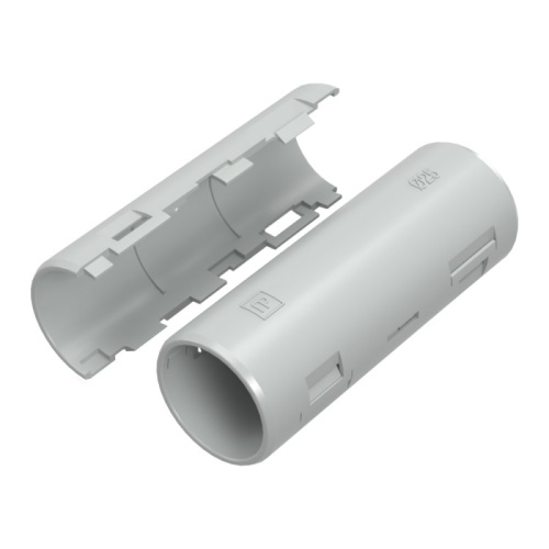 Муфта разборная d25 мм атмосферостойкая серая (40шт/640шт уп/кор) Промрукав | код PR13.0411 | ПРОМРУКАВ Муфта разборная d25 мм атмосферостойкая серая (40шт/640шт уп/кор) Промрукав | код PR13.0411 | ПРОМРУКАВ