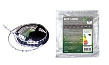 Лента светодиодная SMD5050+SMD2835 60LED/м-IP20-12 В-8 Вт/м-RGB+6000 К (5 м) TDM | код SQ0331-0372 | TDM
