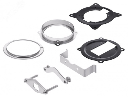 Скоба тип 2 (баттерфляй) в комплекте с нерж. винтами M5x35 для манометра ТМ-320/321 | код 35154 | РОСМА