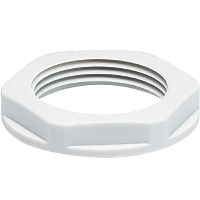 Гайка пластиковая, резьба M25x1,5, RAL 7035 серый | код 05.506.5353.0 | Wieland