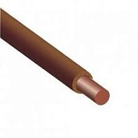 Провод ПуВ (ПВ1) 1х1.5 коричневый ГОСТ 31947-2012 (бухта 800м) | код 00-00007226 | Электрокабель НН