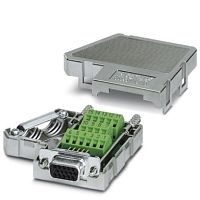 Шинный штекер D-SUB SUBCON 15 HD/F-SH | код 5604603 | PHOENIX CONTACT