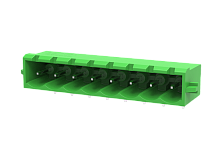 MC-PA5.08H09-D Разъём штекерный MC, угл. конт.,шаг 5.08мм,9 конт.с защ.,зел., шт | код MC-PA5.08H09-D | SUPU