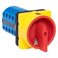 Переключатель кулачковый ПК-1-24 10А 4P 1-0-2 с блокировкой IP65 EKF PROxima | код pk-1-24-10-a65 | EKF