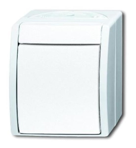 Переключатель 1-клавишный, IP44, для открытого монтажа, серия ocean, цвет альпийский белый 2601/6 W-54-500 | код 2CKA001085A1632 | ABB Переключатель 1-клавишный, IP44, для открытого монтажа, серия ocean, цвет альпийский белый 2601/6 W-54-500 | код 2CKA001085A1632 | ABB