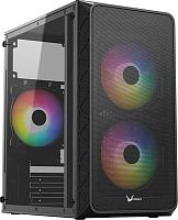 Корпус Formula Air Mesh G4 PLUS черный без БП mATX 1xUSB2.0 1xUSB3.1 audio | код 2029220 | FORMULA