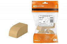 Заглушка кабельной трассы КМЗ 16х16 сосна (4 шт./комп.) TDM | код SQ0411-0231 | TDM