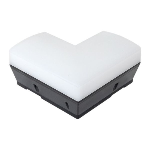 Коннектор фигурный для светодиод. линейных светильников ДБО-L 8Вт 4000К IP20 черн. LUMA EKF LBL-L-8-B-4000