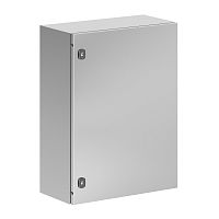 Корпус навесной STH с М/П из нержавеющей cтали AISI304 ВxШxГ 800x600x300 мм, с фланцем, IP66 | код R5STH0863F-304 | DKC