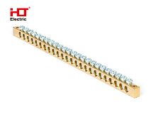 Шина PEN земля-ноль 6х9мм 24/2 (24групп/креп по краям) HLT | код 081-09-33 | HLT