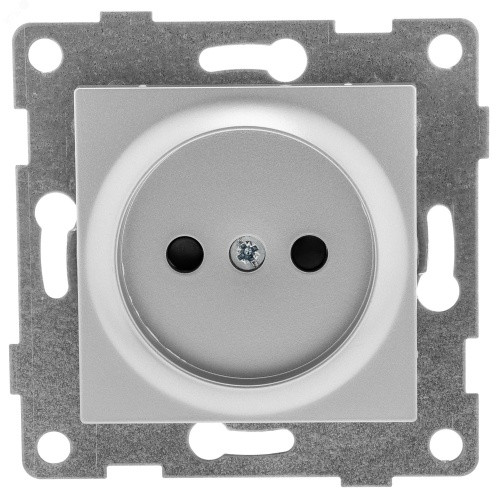 GUSI Ugra механизм розетки 1-ой б/з с з/ш, скрытая установка, 16А, 250В. Цвет серебро. | код С11Р2-004 | GUSI ELECTRIC GUSI Ugra механизм розетки 1-ой б/з с з/ш, скрытая установка, 16А, 250В. Цвет серебро. | код С11Р2-004 | GUSI ELECTRIC