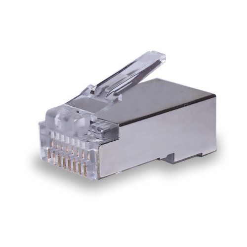 Коннектор 8P8C FTP 5e (RJ-45) 2pb (уп.100шт) SUPRLAN 10-0234 фото 3