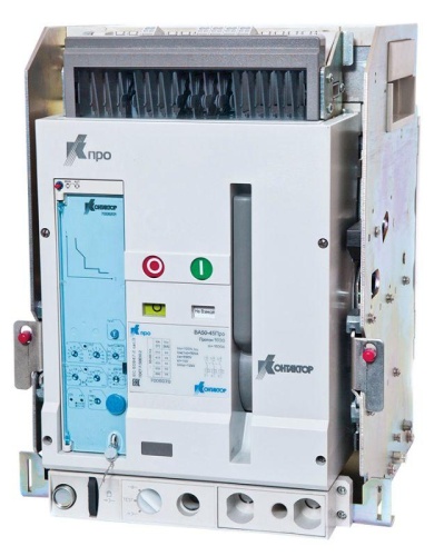 Выключатель автоматический воздушный Протон 16В 1600A, 3P, Icu-50kA (Н), ВА50-45 | код 7006070 | Контактор