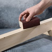 Шкурка шлифовальная 230х280мм Р80 водостойкая в листах на тканевой основе (уп.10шт) Kranz KR-91-1303