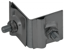 Дер. пр. кр. 6-10мм фальца угл. h=40мм оц. сталь TD IEK | код ZDP80-13-2-16-40 | IEK